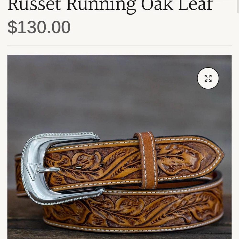 Vogt Silversmiths Western Belt